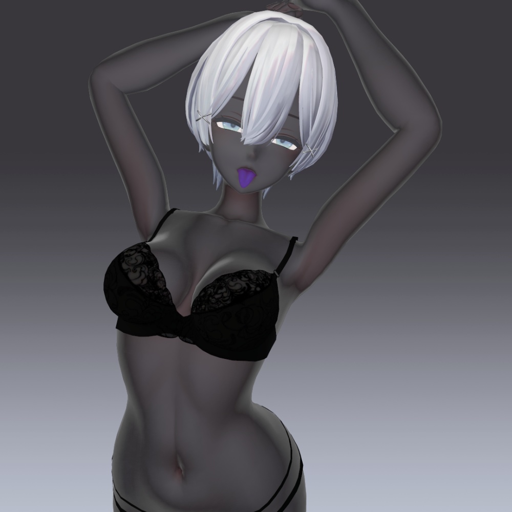 22アバター対応 黒肌マテリアル liltoon