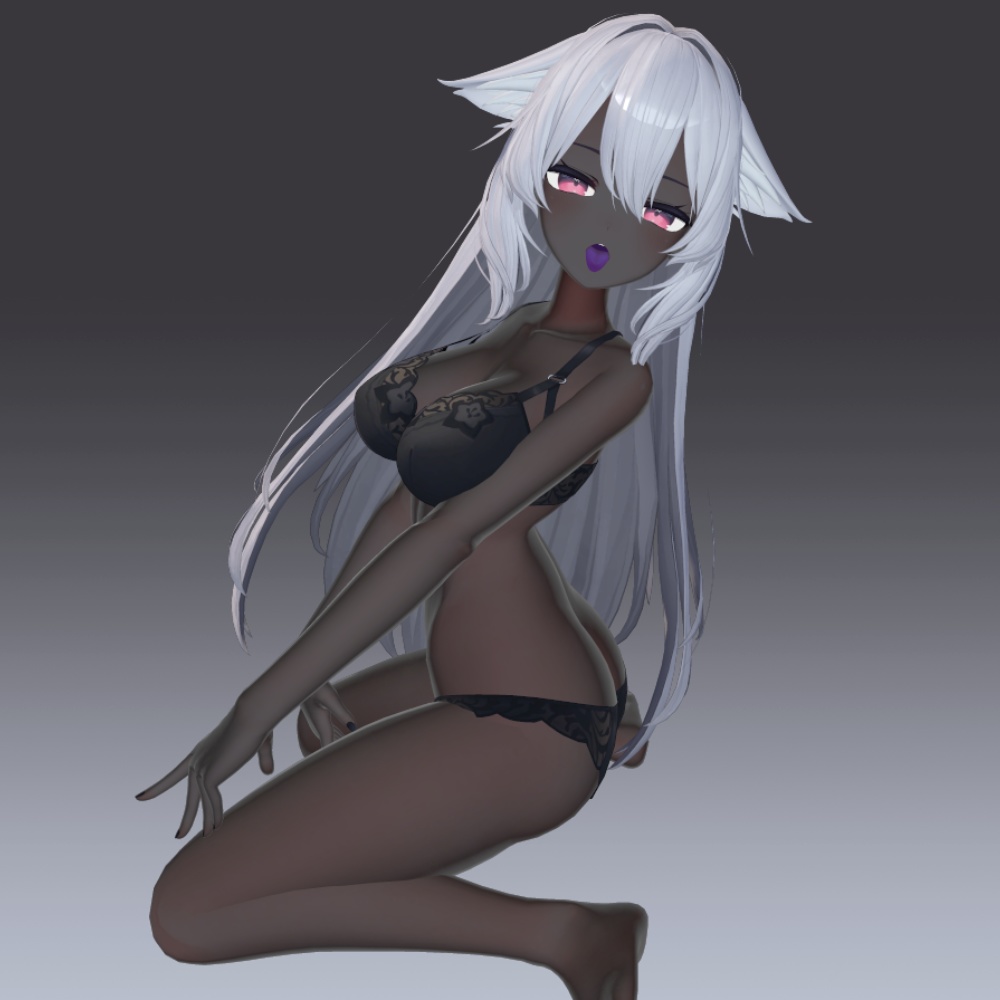 22アバター対応 黒肌マテリアル liltoon