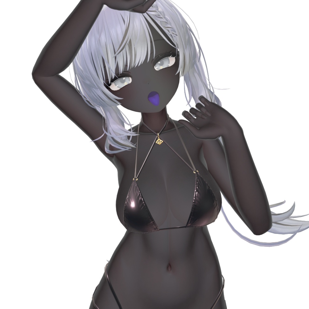 ✨発売記念セール中✨8アバター対応 黒肌マテリアル liltoon