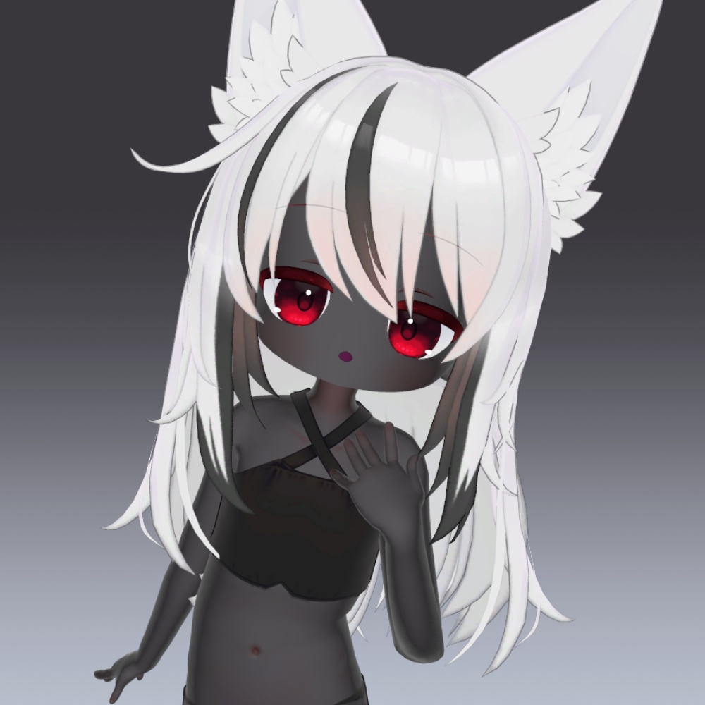 39アバター対応 黒肌マテリアル liltoon
