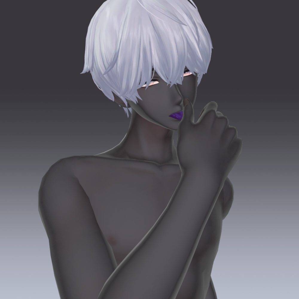 22アバター対応 黒肌マテリアル liltoon