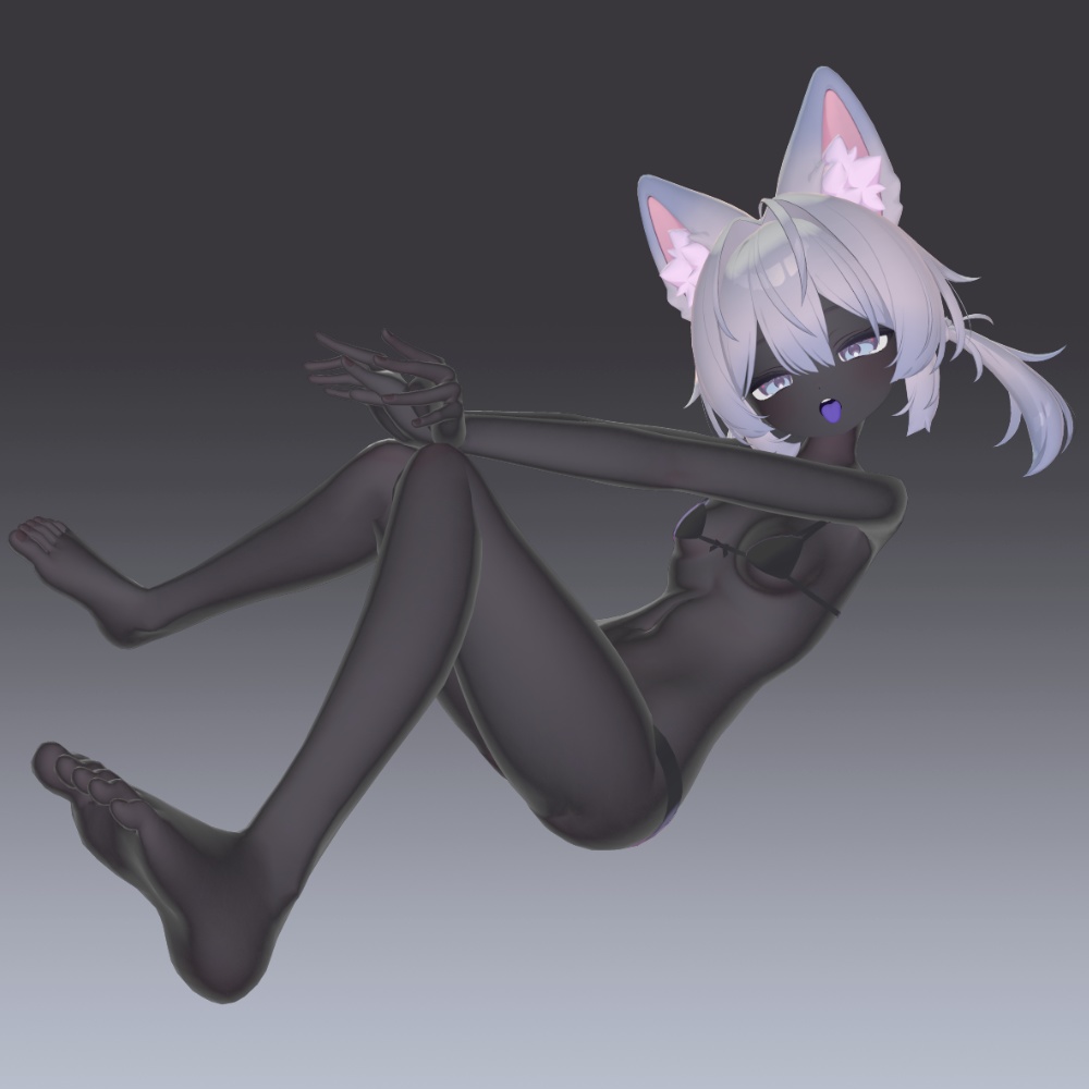 22アバター対応 黒肌マテリアル liltoon