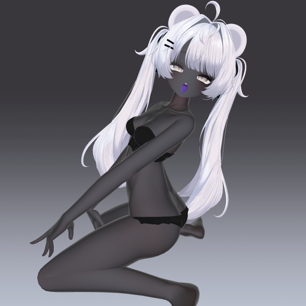 39アバター対応 黒肌マテリアル liltoon