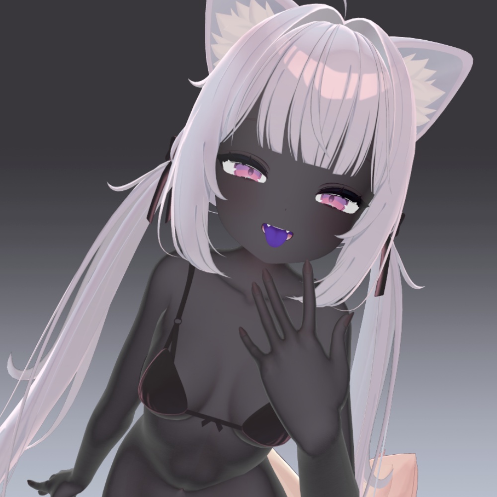 39アバター対応 黒肌マテリアル liltoon