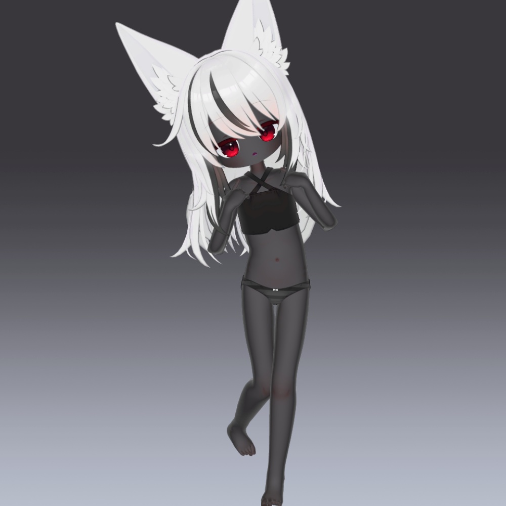 39アバター対応 黒肌マテリアル liltoon
