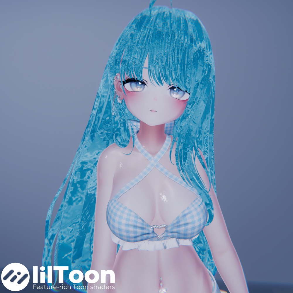 ✨24時間限定無料✨髪用 動く水マテリアル