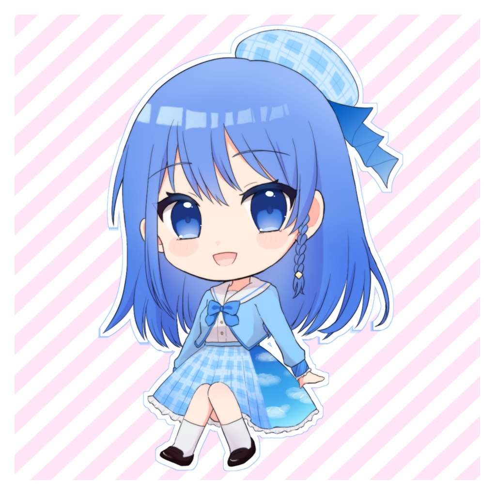 アクリルキーホルダー(コーティングあり)