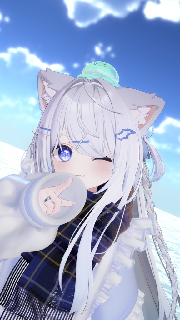 【ハートが出る♡】PlagElasticRing【MA対応】5アバター設定済み