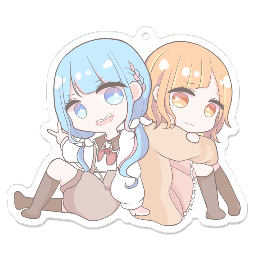 【ぱなゆさ】アクリルキーホルダー