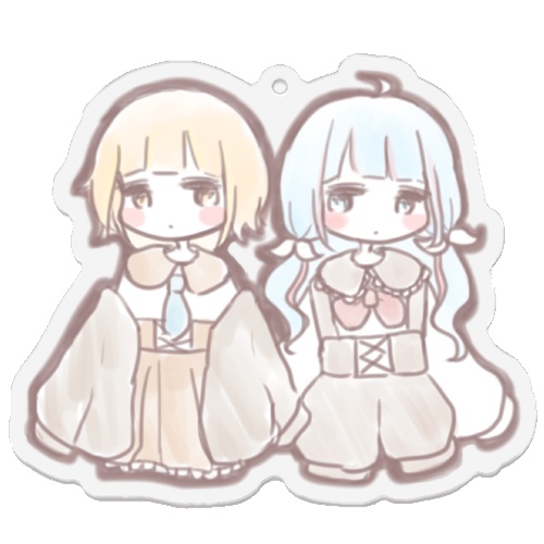 【ぱなゆさ】アクリルキーホルダーミニサイズ