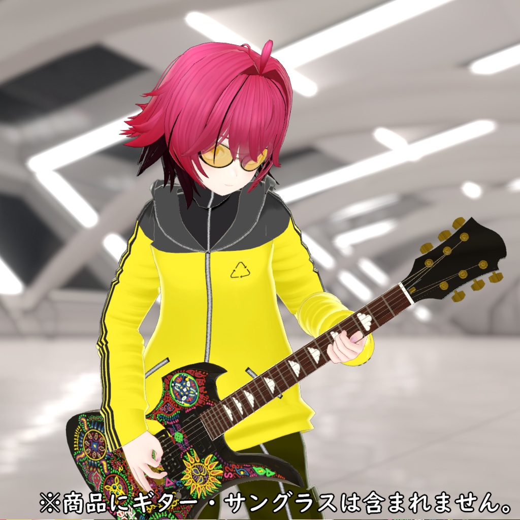 ロケットに乗ってダイブしたくなるパーカー【竜胆ちゃん用】