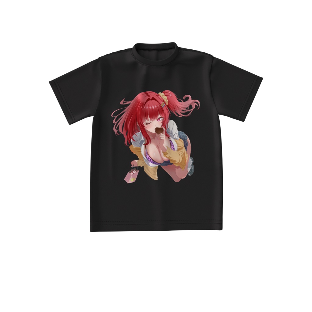 花宮ゆりねバレンタインビッグシルエットTシャツ