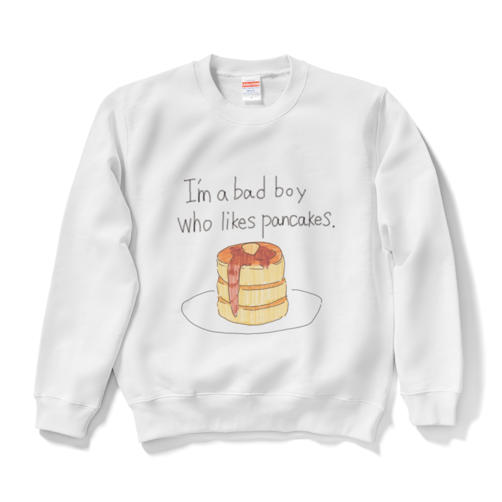 パンケーキが好きな悪い子スウェット