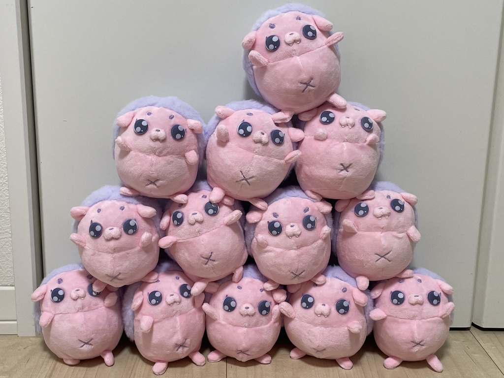 【数量限定】友達と一緒に作ったゲーミングハリネズミぬい