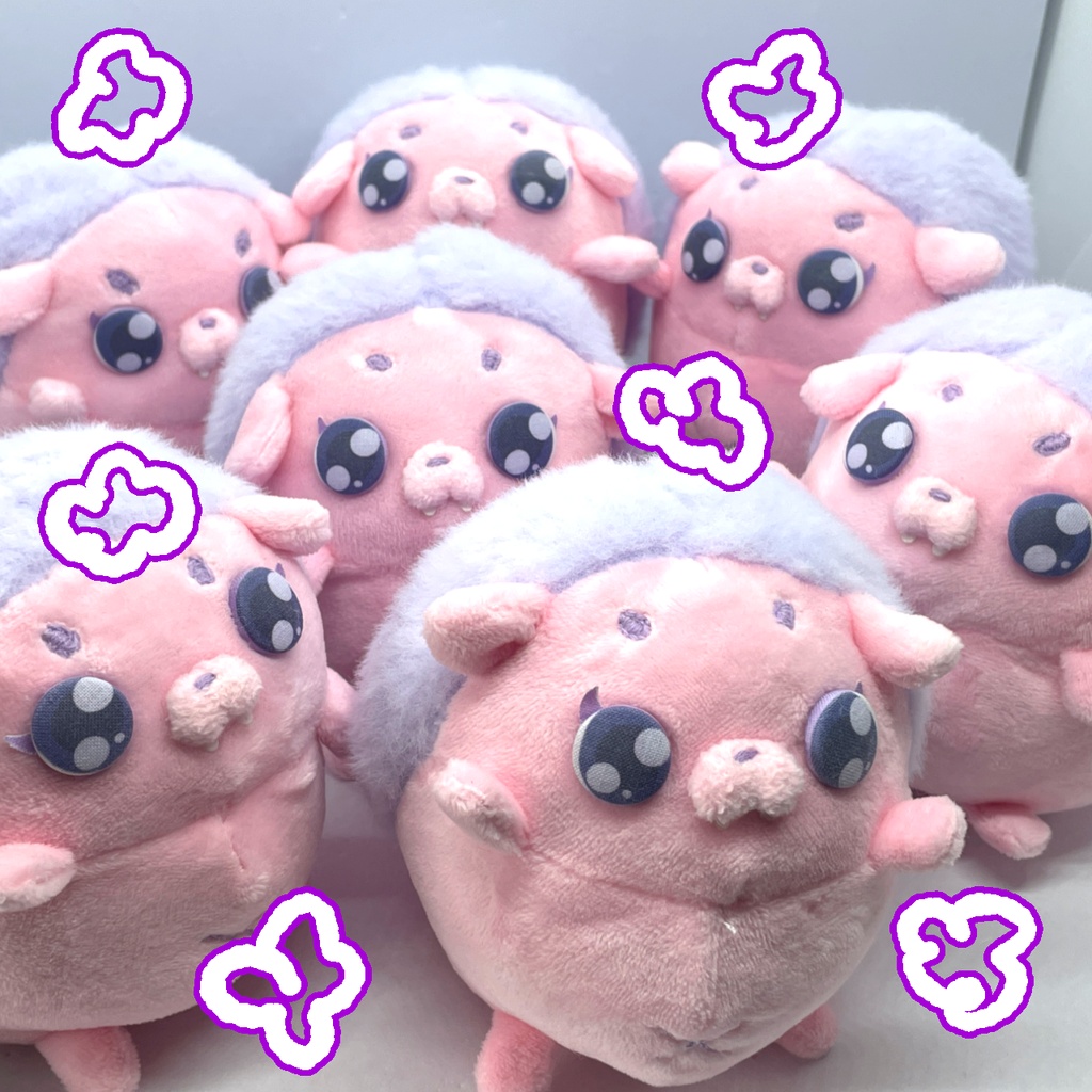 【数量限定】友達と一緒に作ったゲーミングハリネズミぬい