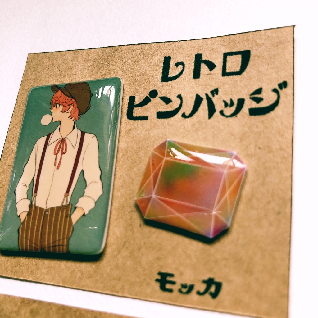 レトロ ピンバッジ