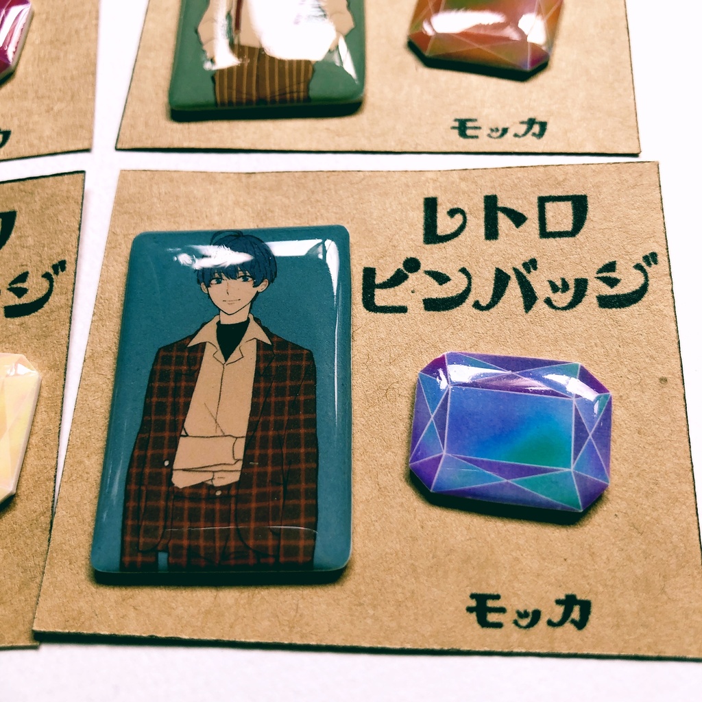 レトロ ピンバッジ