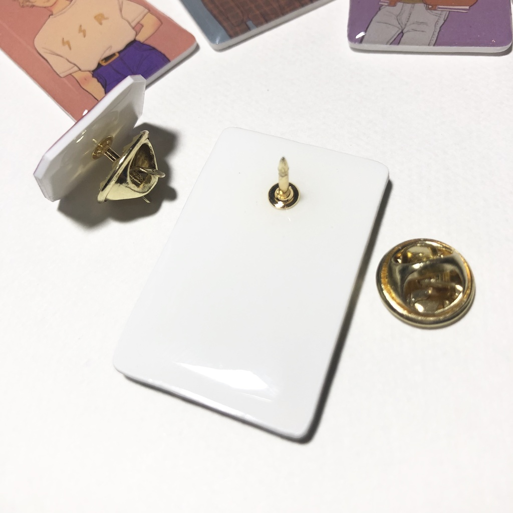 レトロ ピンバッジ