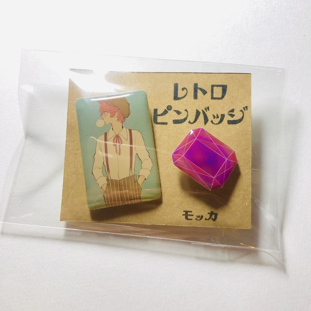 レトロ ピンバッジ