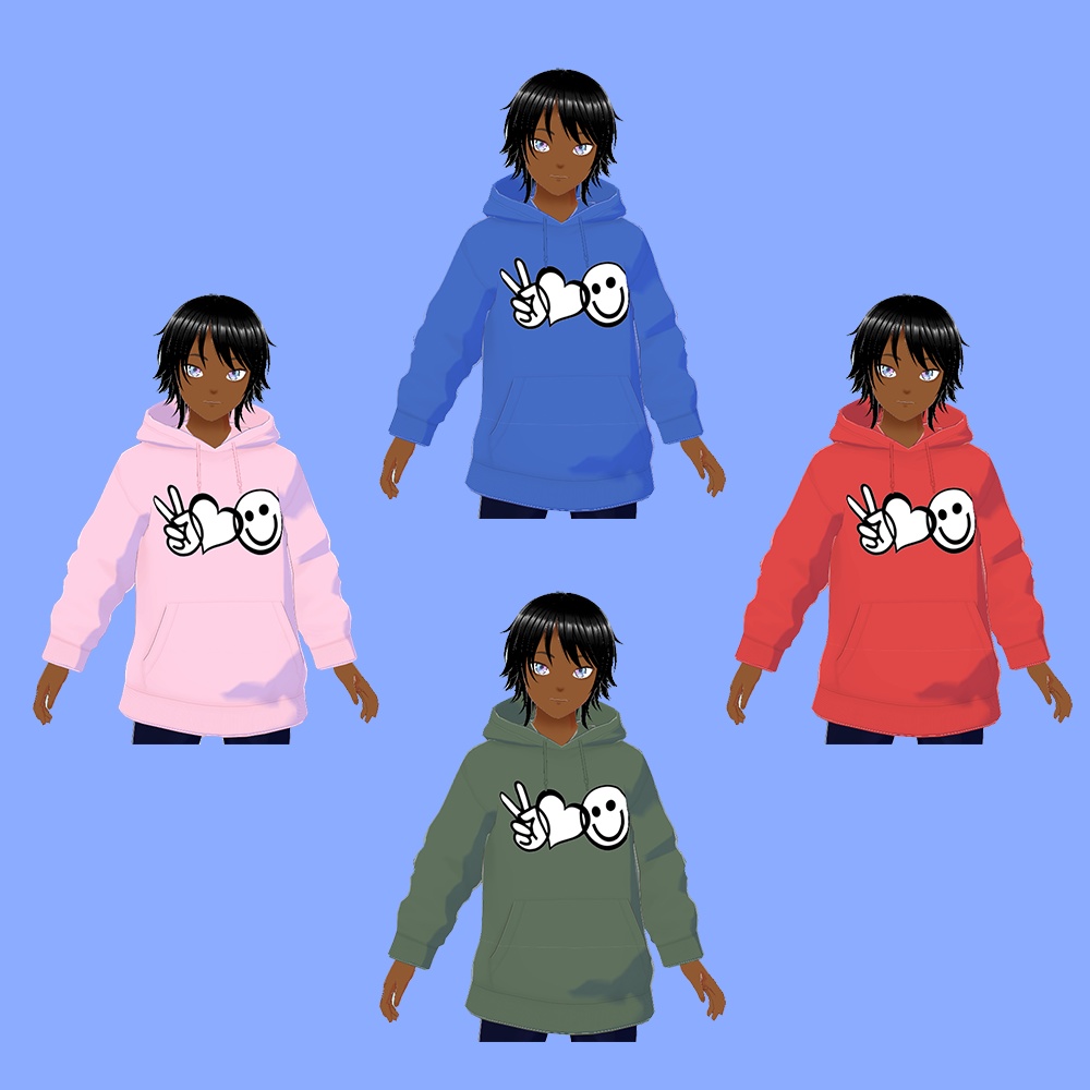 Duce.Love.Smiley Hood