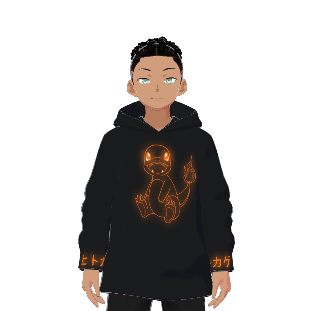 Pokemon Neon Glow Hoodies