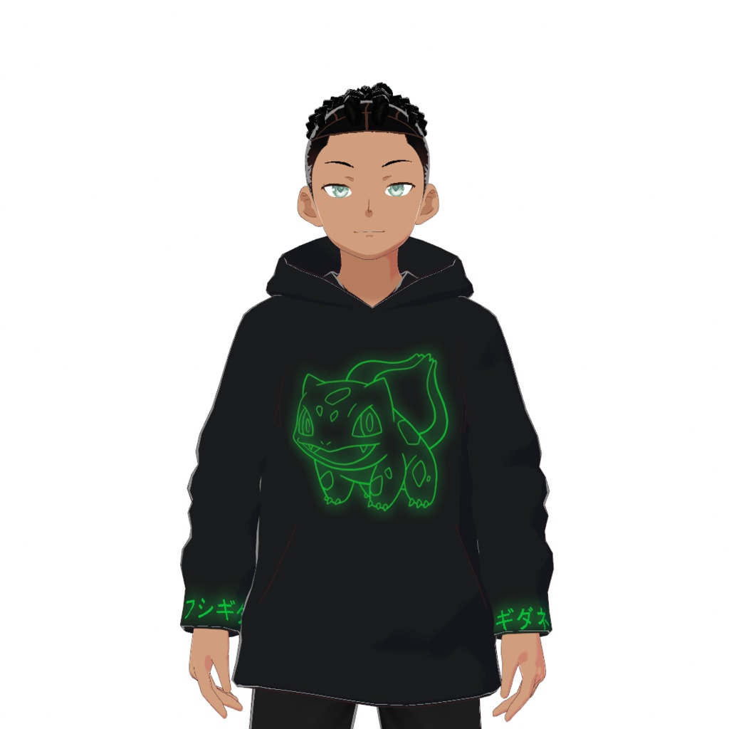 Pokemon Neon Glow Hoodies