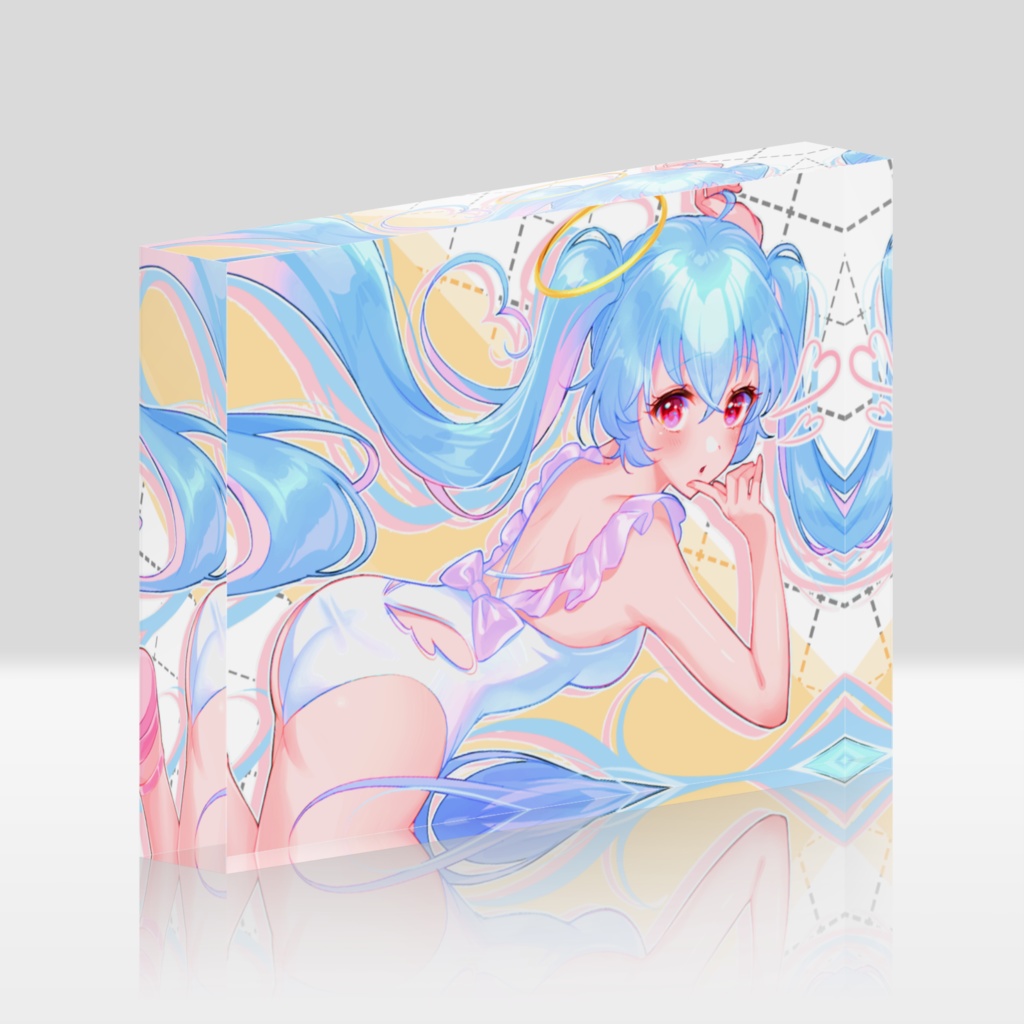 アクリルブロック‗羽々てん