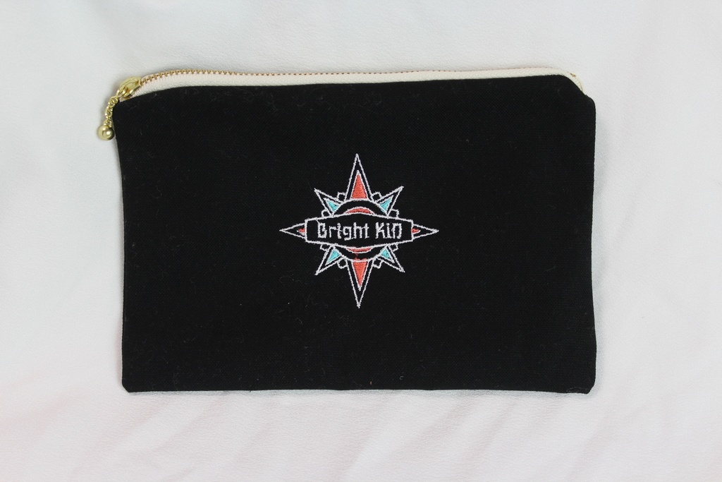 BBiコレ雑誌の付録風「刺しゅうポーチ」boyboy