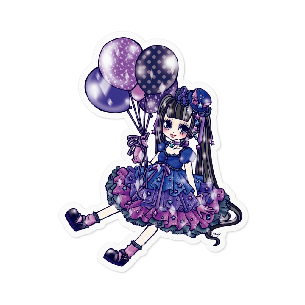 バルーンロリィタちゃん◆ステッカー