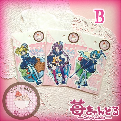 コンセプトカフェステッカー☕12シリーズ🍰