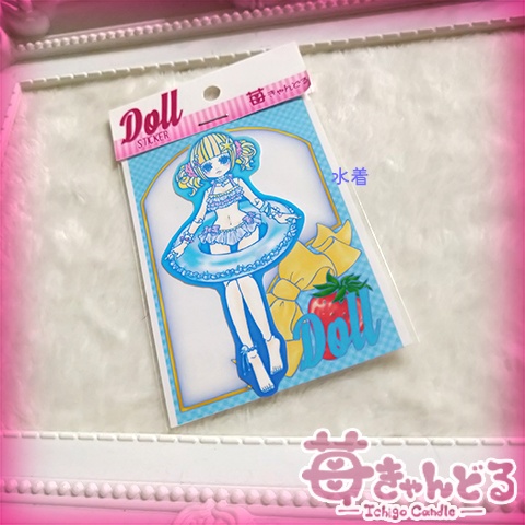ステッカー9種■Doll■オリジナルイラスト.球体関節人形風