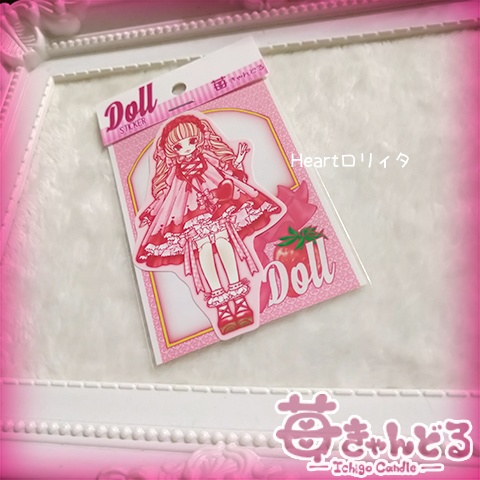 ステッカー9種■Doll■オリジナルイラスト.球体関節人形風
