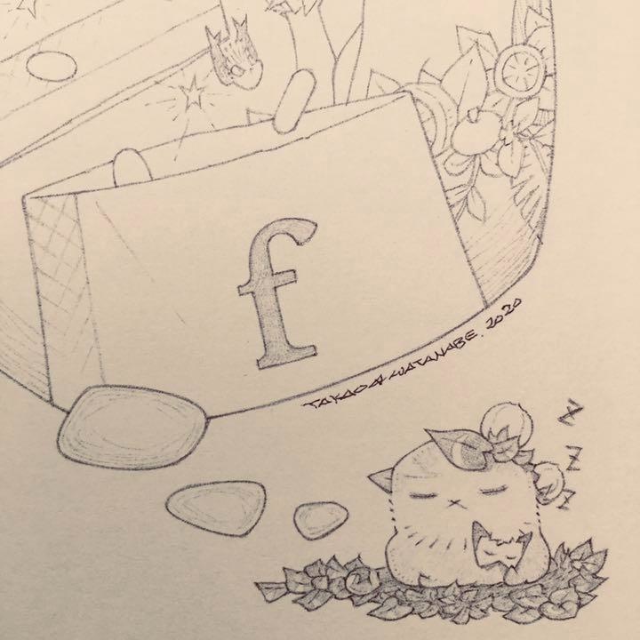 孝夫原画 No.B0738『不思議な夢』 (原画+特典あり/送料込み)