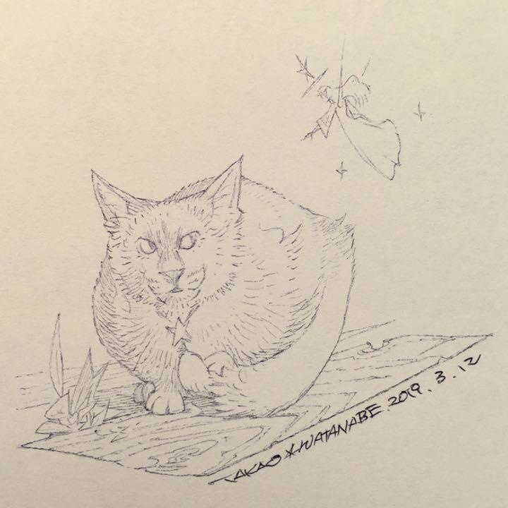 孝夫原画 No.B0147『時々見える』 (原画+特典あり/送料込み)