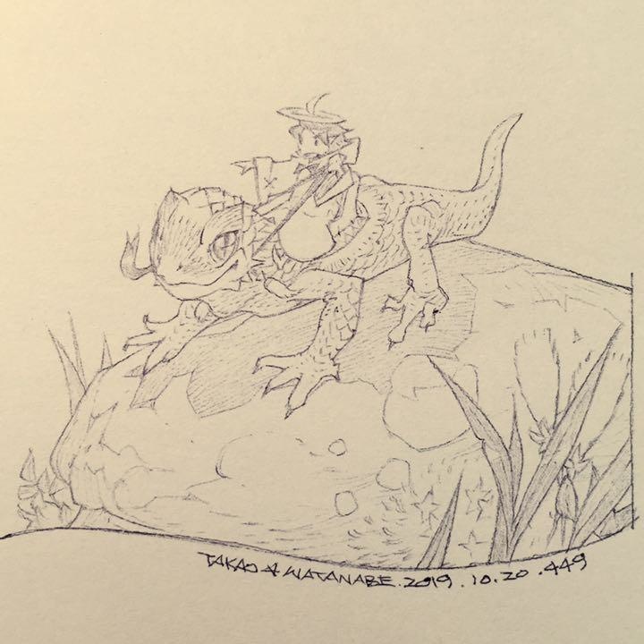 孝夫原画 No.B0449『次へ』 (原画+特典あり/送料込み)