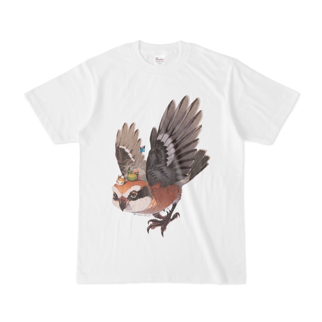 孝夫原画Tシャツ『モズに乗って』