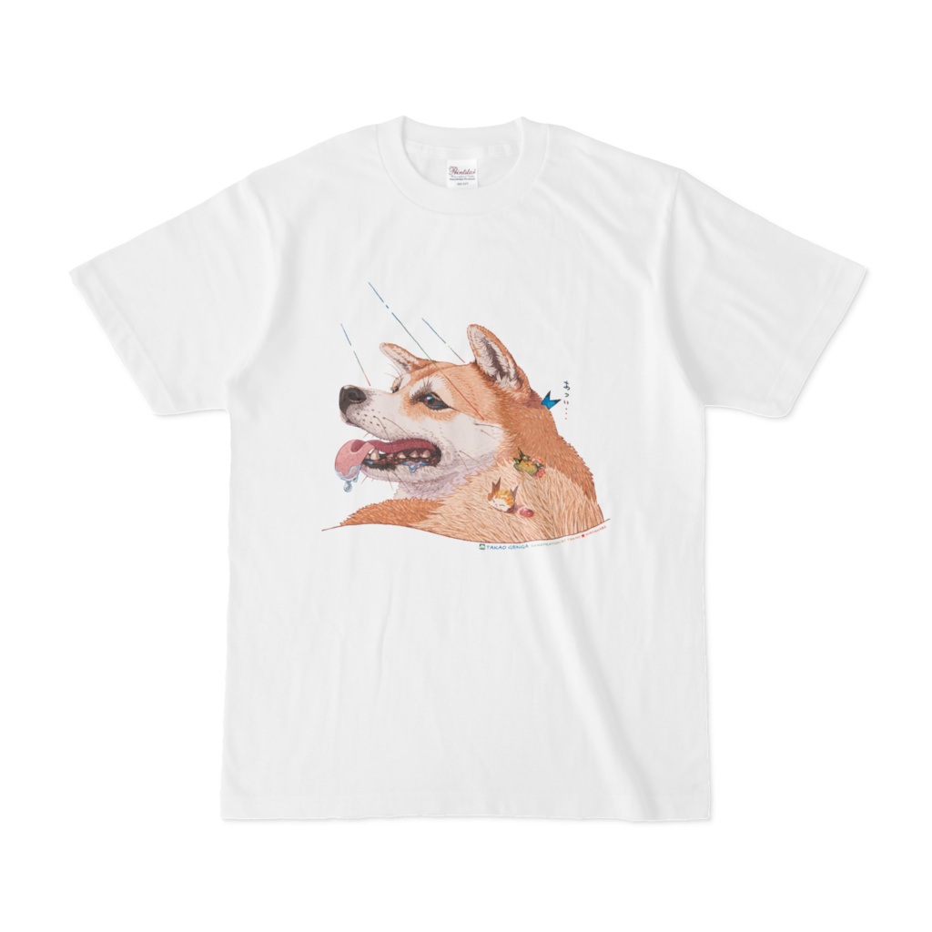 孝夫原画Tシャツ『暑さに負けず』