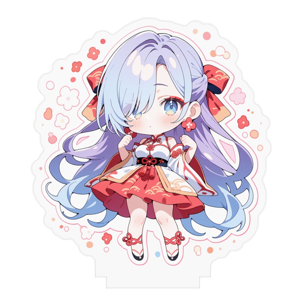 巫女みか1000followers記念スタンド