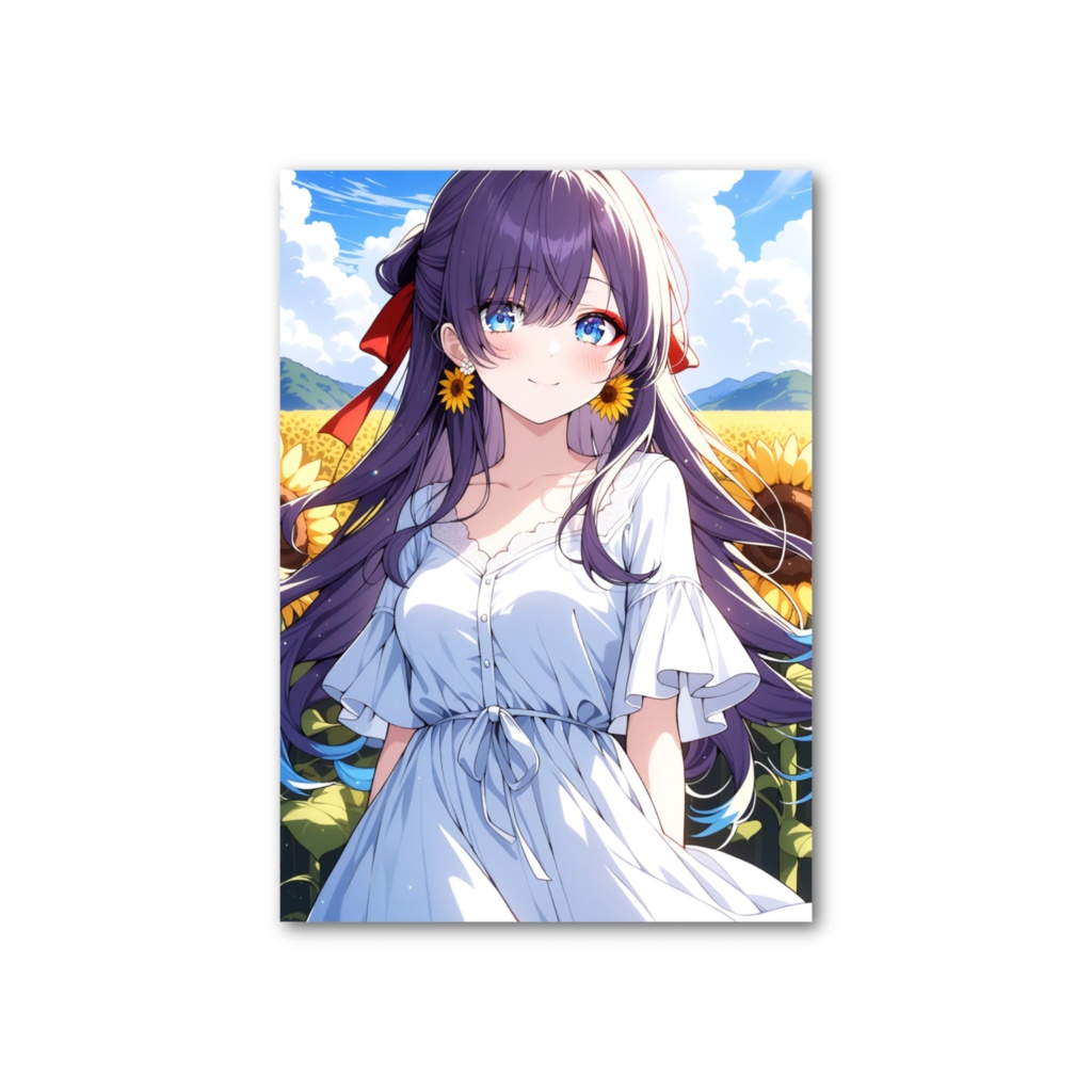 ひと夏の記録 フォト風カード