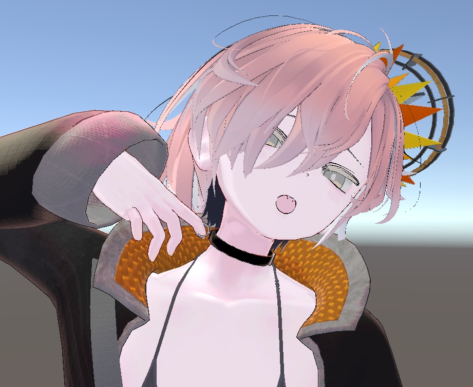 【無料】爆弾ピンのチョーカー