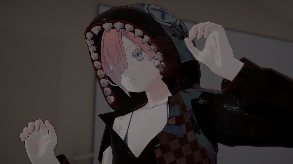 【クリスマスセール中】【ヘルベチカ対応】怪物風衣装"捕食者"