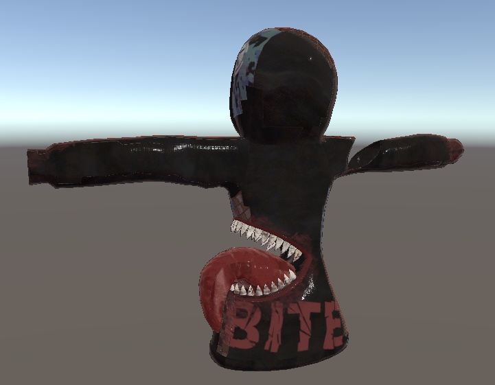 【クリスマスセール中】【ヘルベチカ対応】怪物風衣装"捕食者"