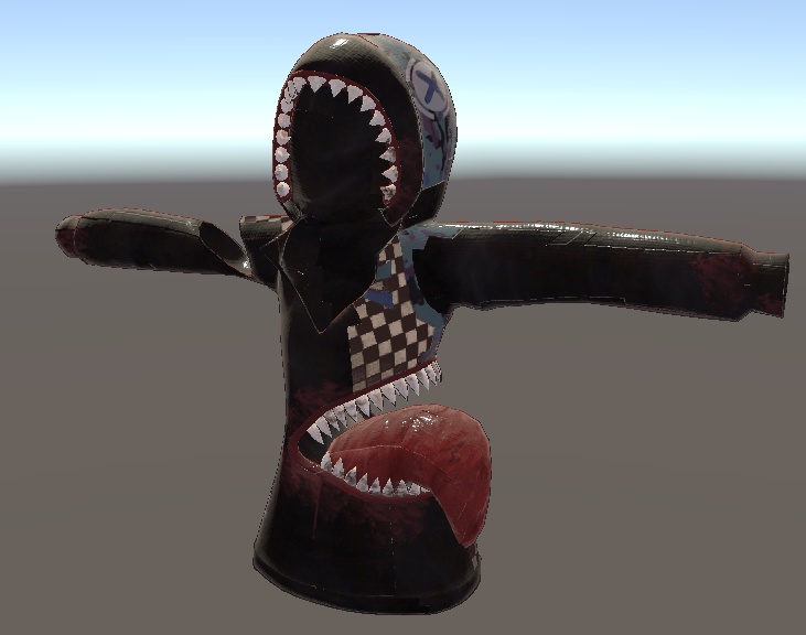 【クリスマスセール中】【ヘルベチカ対応】怪物風衣装"捕食者"