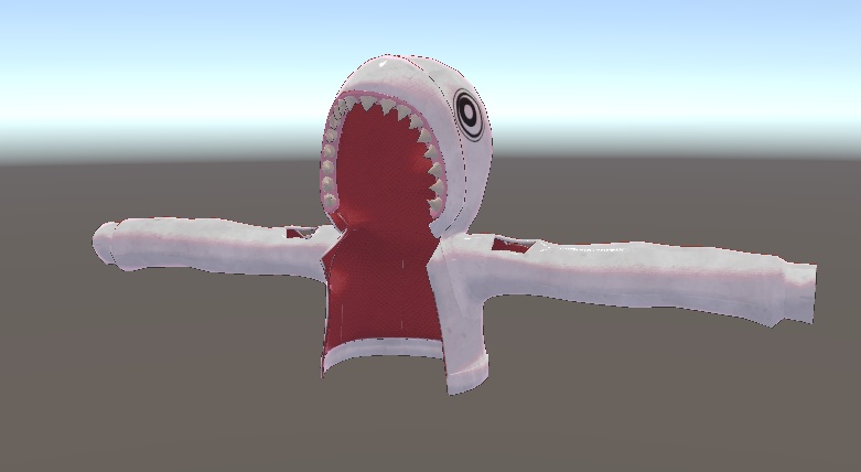 【クリスマスセール中】【ヘルベチカ対応】怪物風衣装"捕食者"