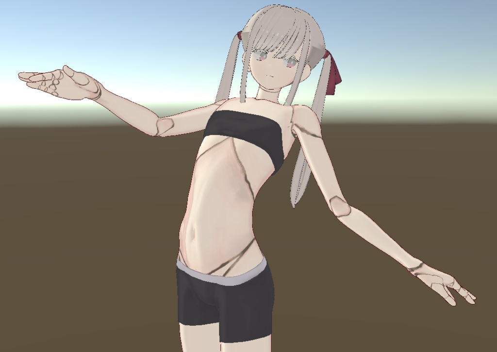 【ヘルベチカ専用】球体関節マテリアル / テクスチャ