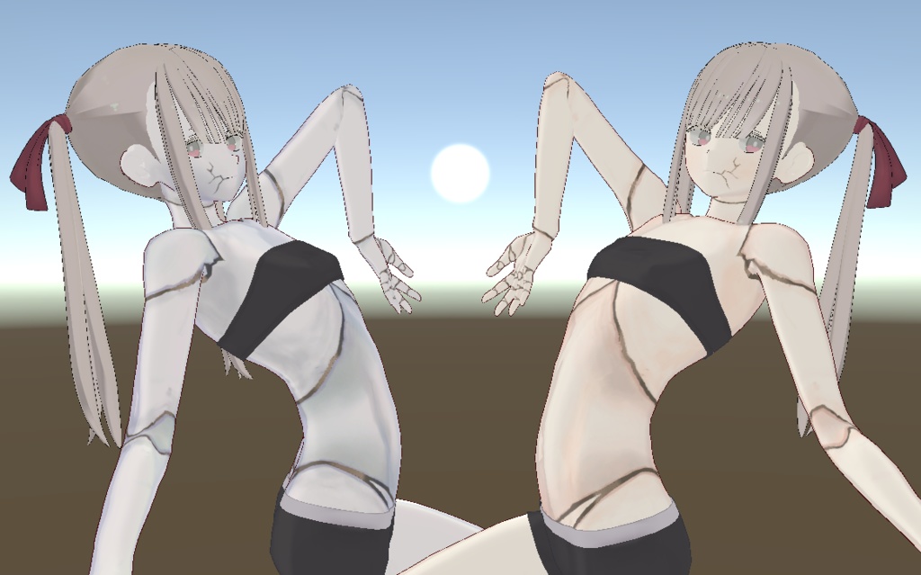 【ヘルベチカ専用】球体関節マテリアル / テクスチャ