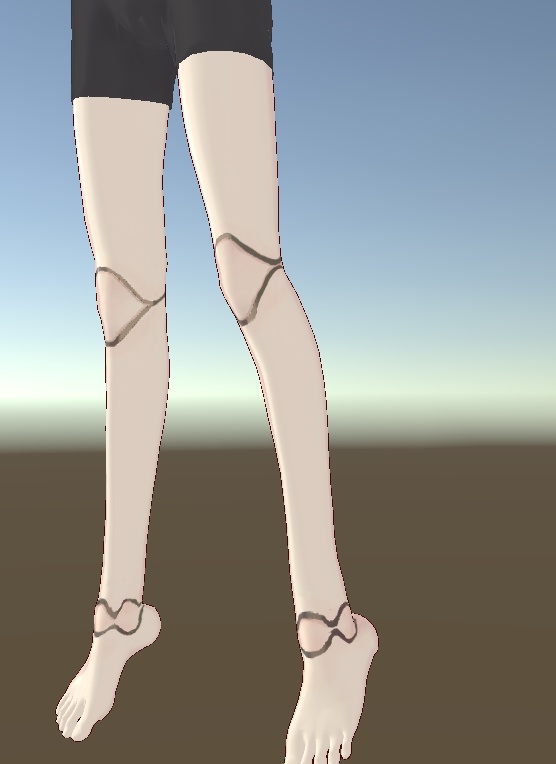 【ヘルベチカ専用】球体関節マテリアル / テクスチャ