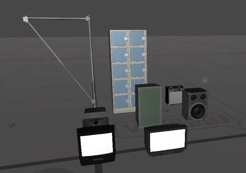 零媒師の家具セット