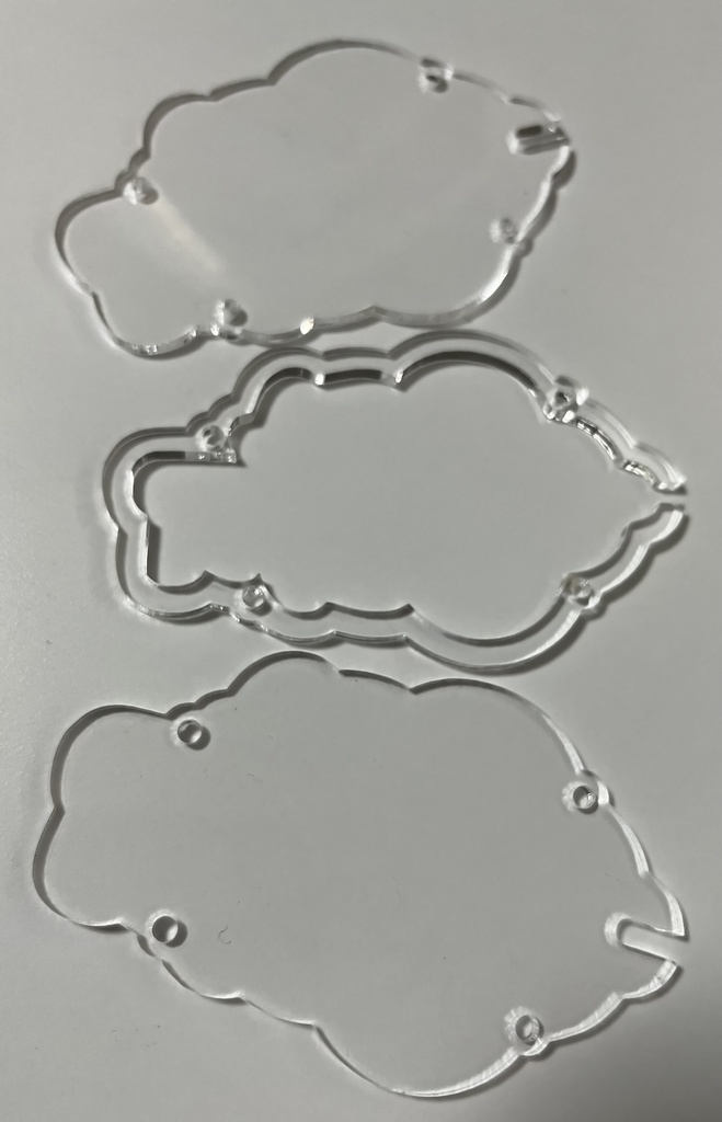 【非公式】ななしツリビレ アクリルキーホルダー専用ハードケース