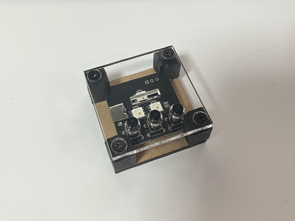 【フルカラーLED搭載】アクスタディスプレイ用小型LED台座